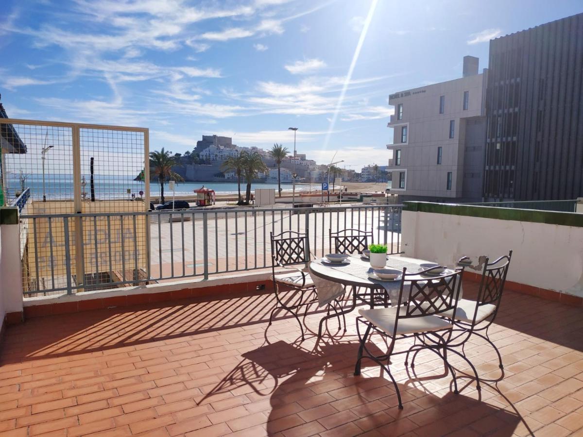 Апартаменти Duplex Vista Mar Peniscola Playa Orangecosta Екстер'єр фото