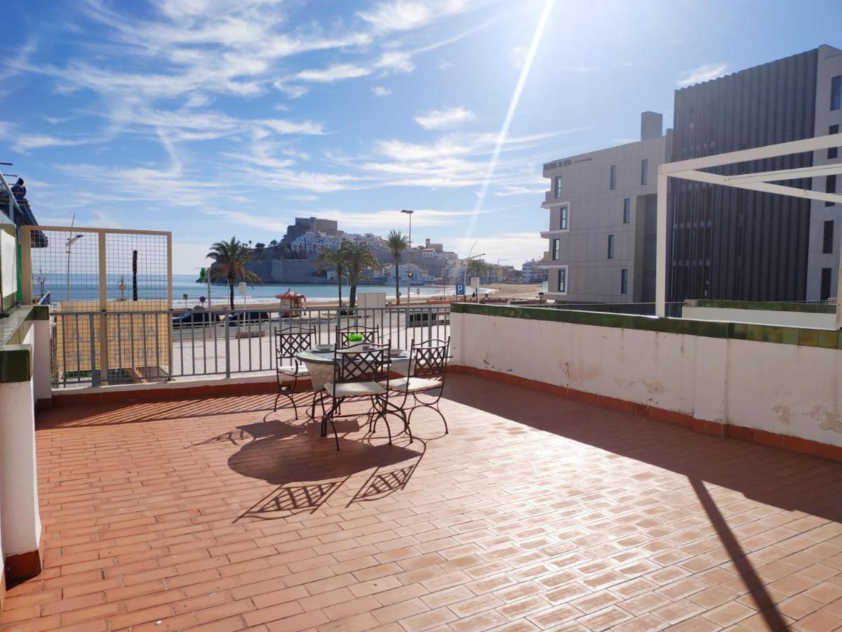 Апартаменти Duplex Vista Mar Peniscola Playa Orangecosta Екстер'єр фото